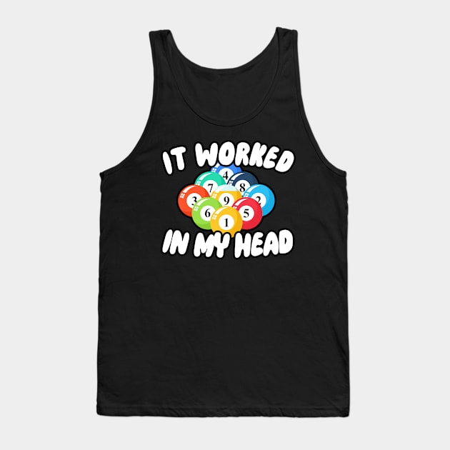 It Worked In My Head Tank Top by maxcode